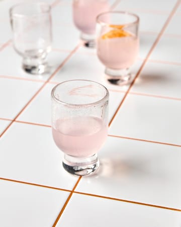Rich glas op voet 23 cl 4-pack - Transparant - House Doctor
