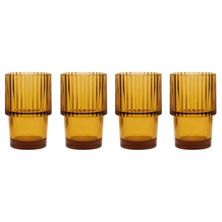 Rills drinkglas 4-pack, Amber House Doctor