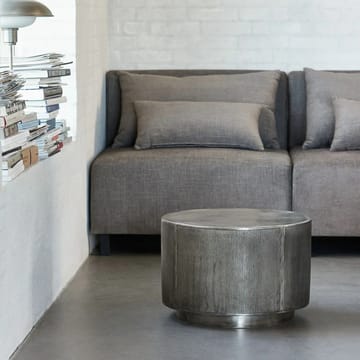 Rota salontafel 35 cm - Geborsteld zilver - House Doctor