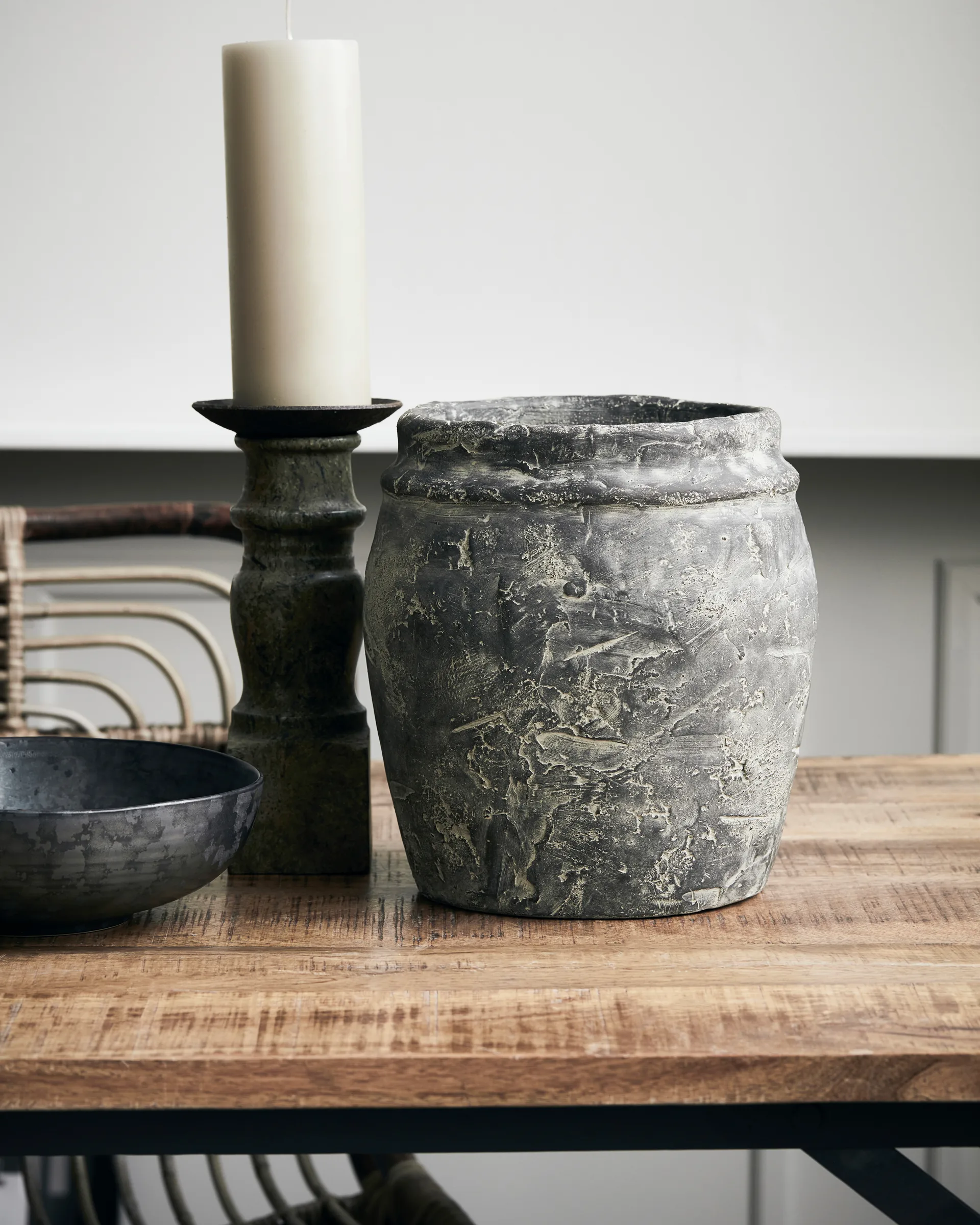 Rube pot Ø23 cm, Grijs House Doctor