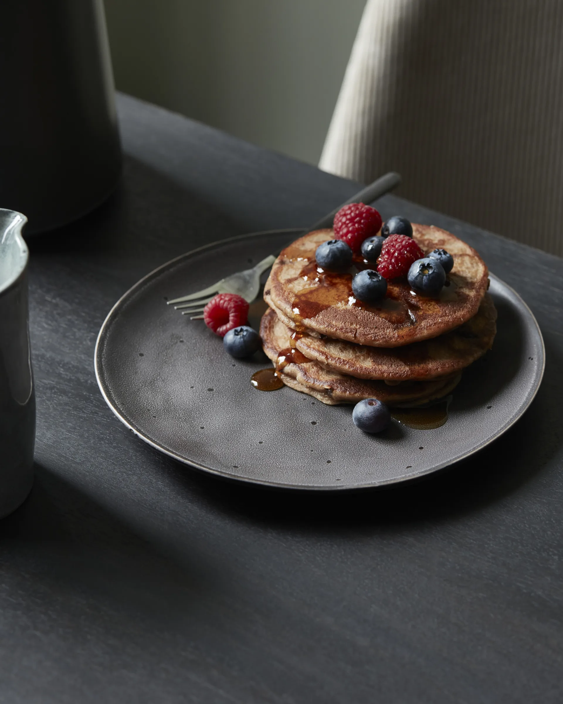 Rustic brunchkit 12-delig, Donkergrijs House Doctor