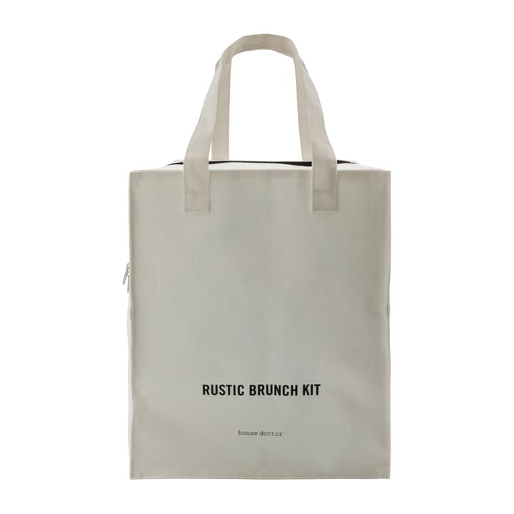 Rustic brunchkit 12-delig - Grijs-blauw - House Doctor