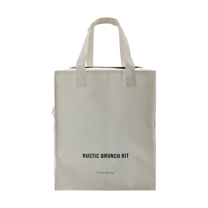 Rustic brunchset 16-delig, Grijs-blauw House Doctor