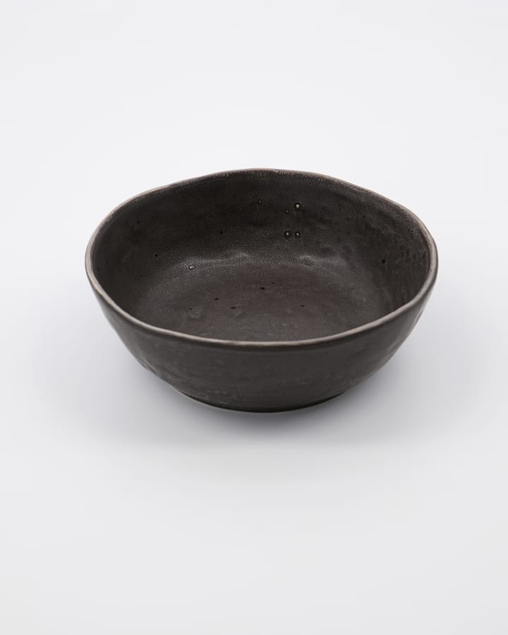 Rustic kom Ø14 cm, Donkergrijs House Doctor