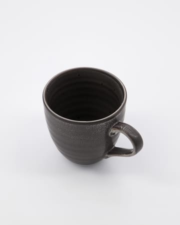 Rustic mok 9 cm - Donkergrijs - House Doctor