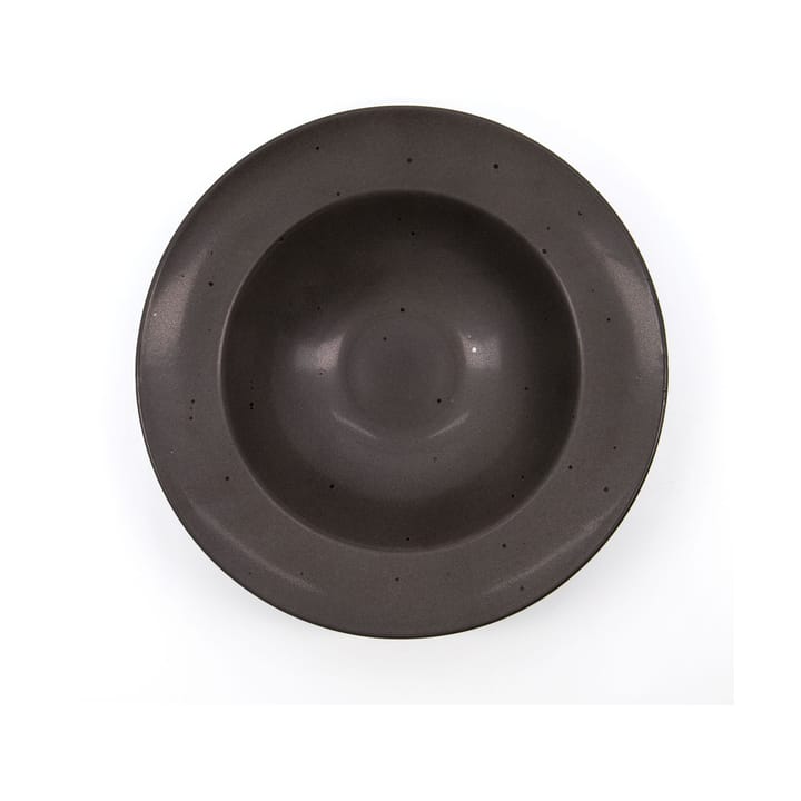 Rustic pastabord Ø26 cm, Donkergrijs House Doctor