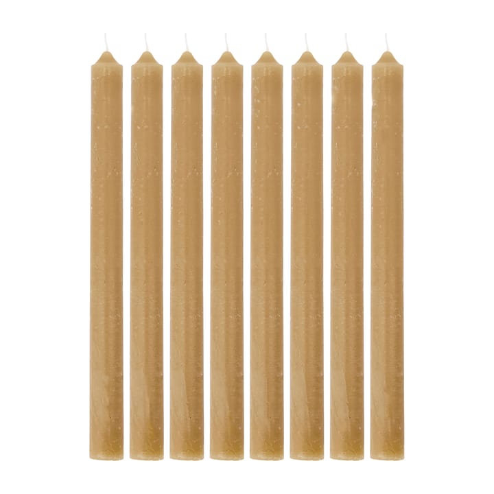 Rustic Wax kaars 25 cm 8-pack, Camel House Doctor