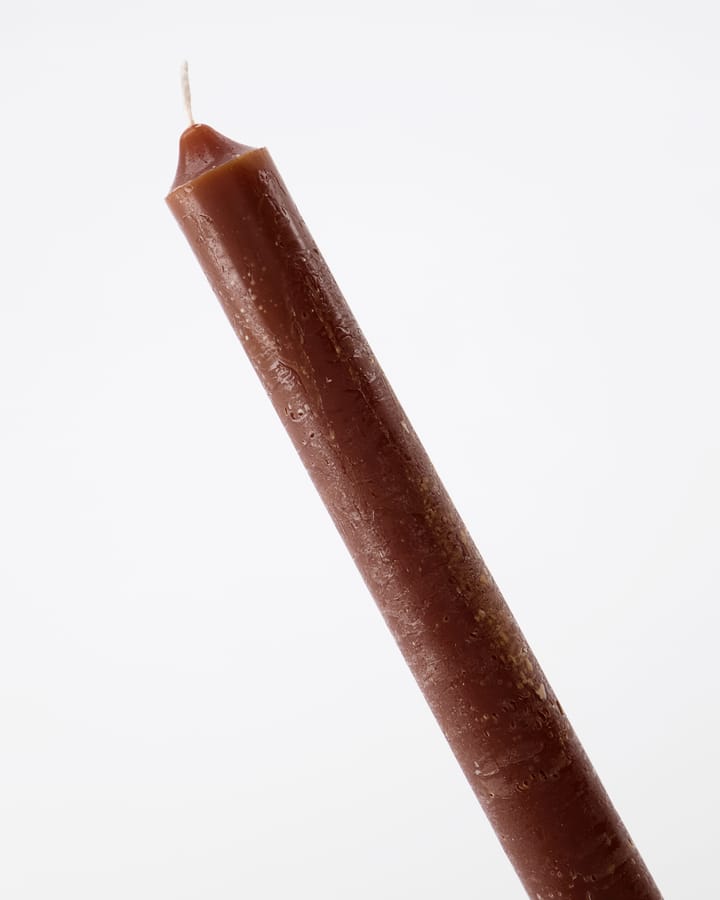 Rustic Wax kaars 25 cm 8-pack, Cognac House Doctor