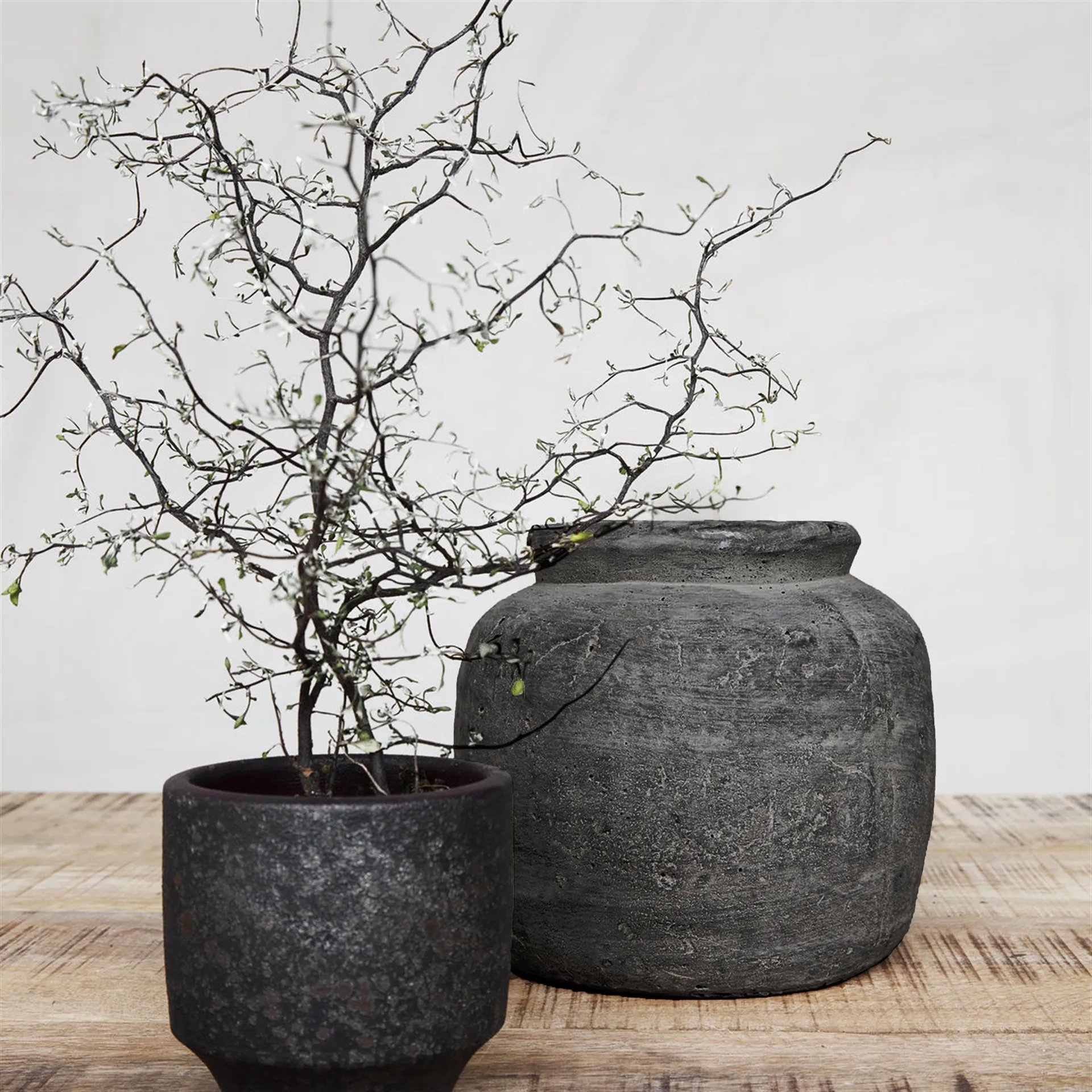 Rustik bloempot aardewerk, h18 cm Ø19 cm House Doctor