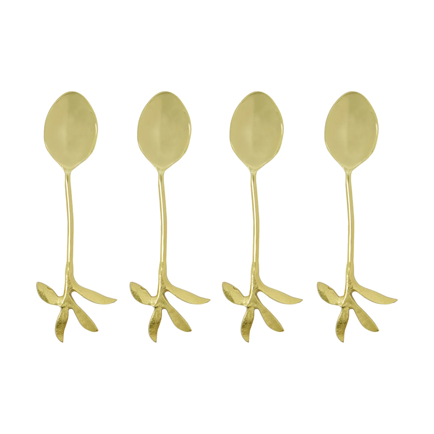 Serve serveerlepel 4-pack, Antiek goud House Doctor
