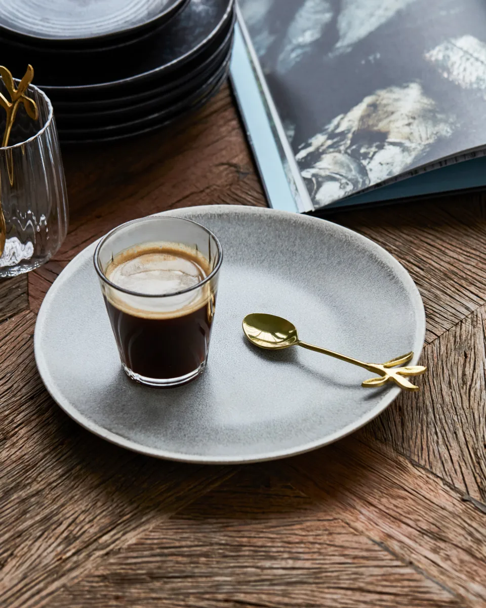 Serve serveerlepel 4-pack, Antiek goud House Doctor