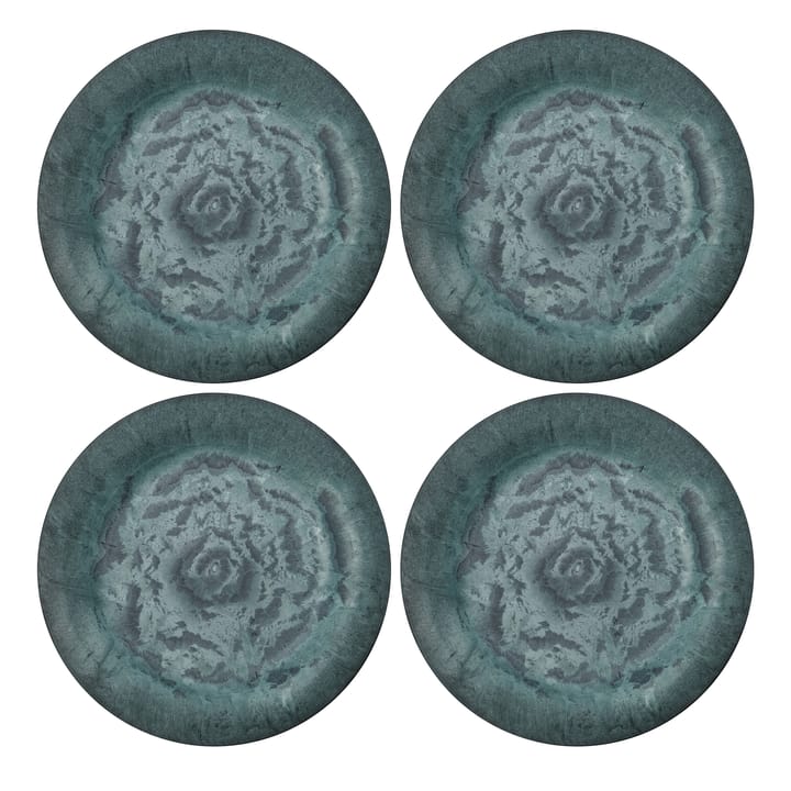 Serveur bord 24 cm 4-pack - Groen - House Doctor