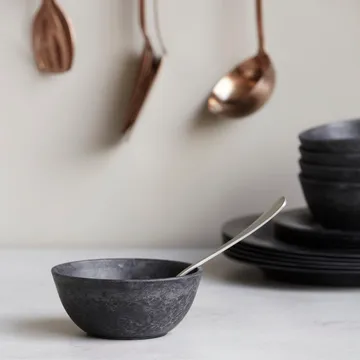 Serveur kom 13 cm 4-pack - Zwart - House Doctor