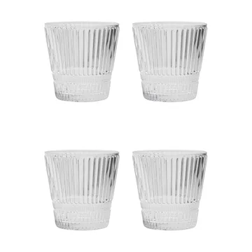 Slots waterglas 4-pack - Transparant - House Doctor