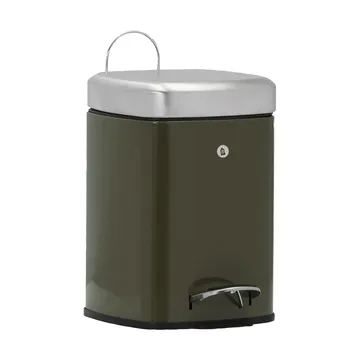 Sort prullenbak - Diepgroen, 20,5x27,5x29,5 cm - House Doctor