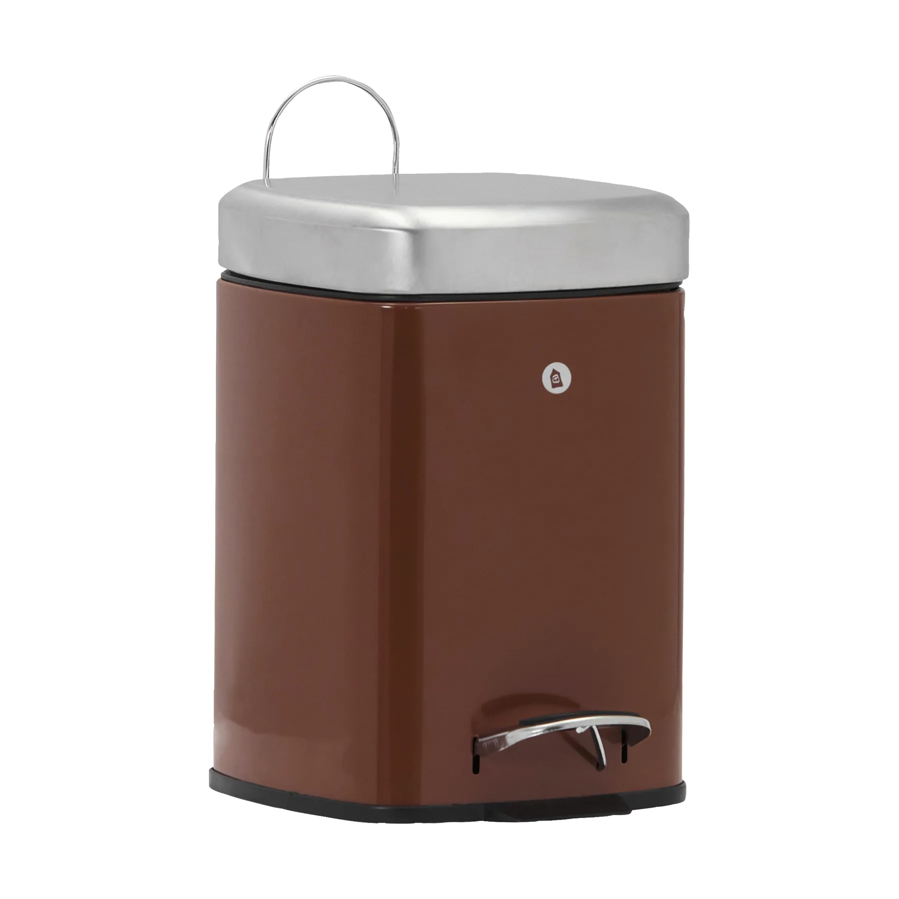 Sort prullenbak, Terracotta, 20,5x27,5x29,5 cm House Doctor
