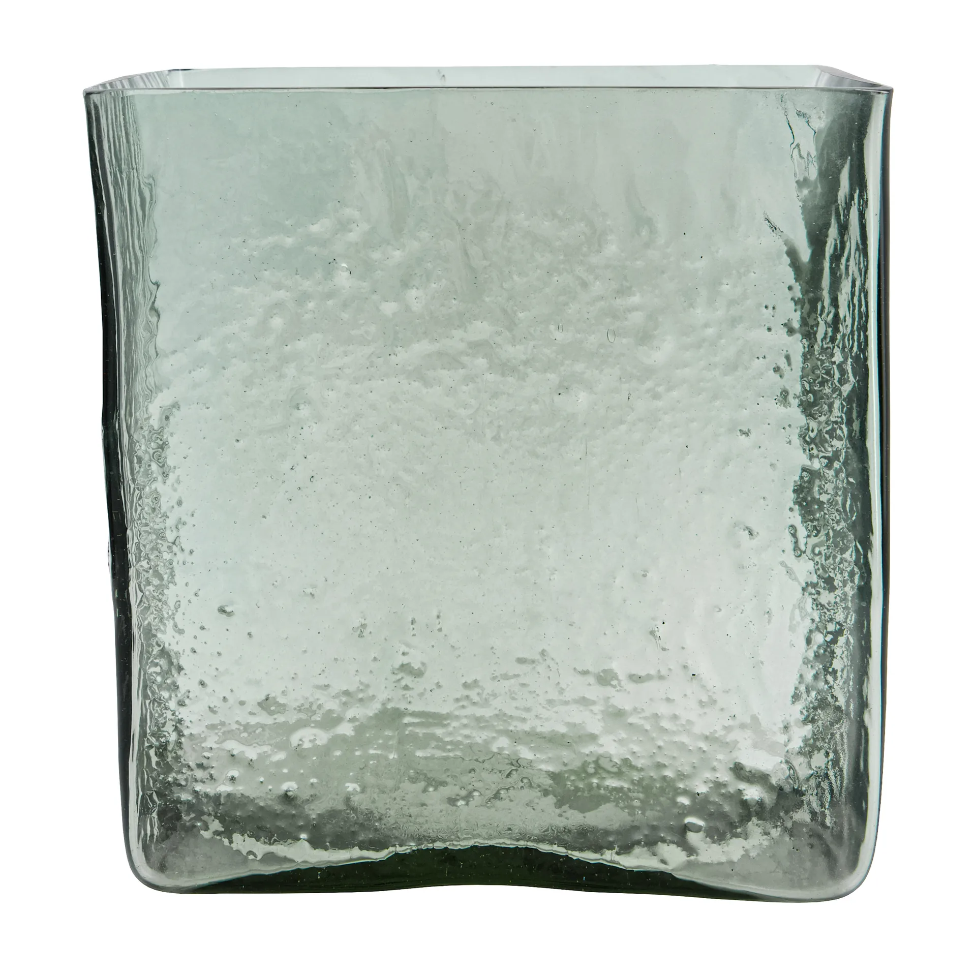 Square vaas 18x18 cm, Lichtblauw House Doctor