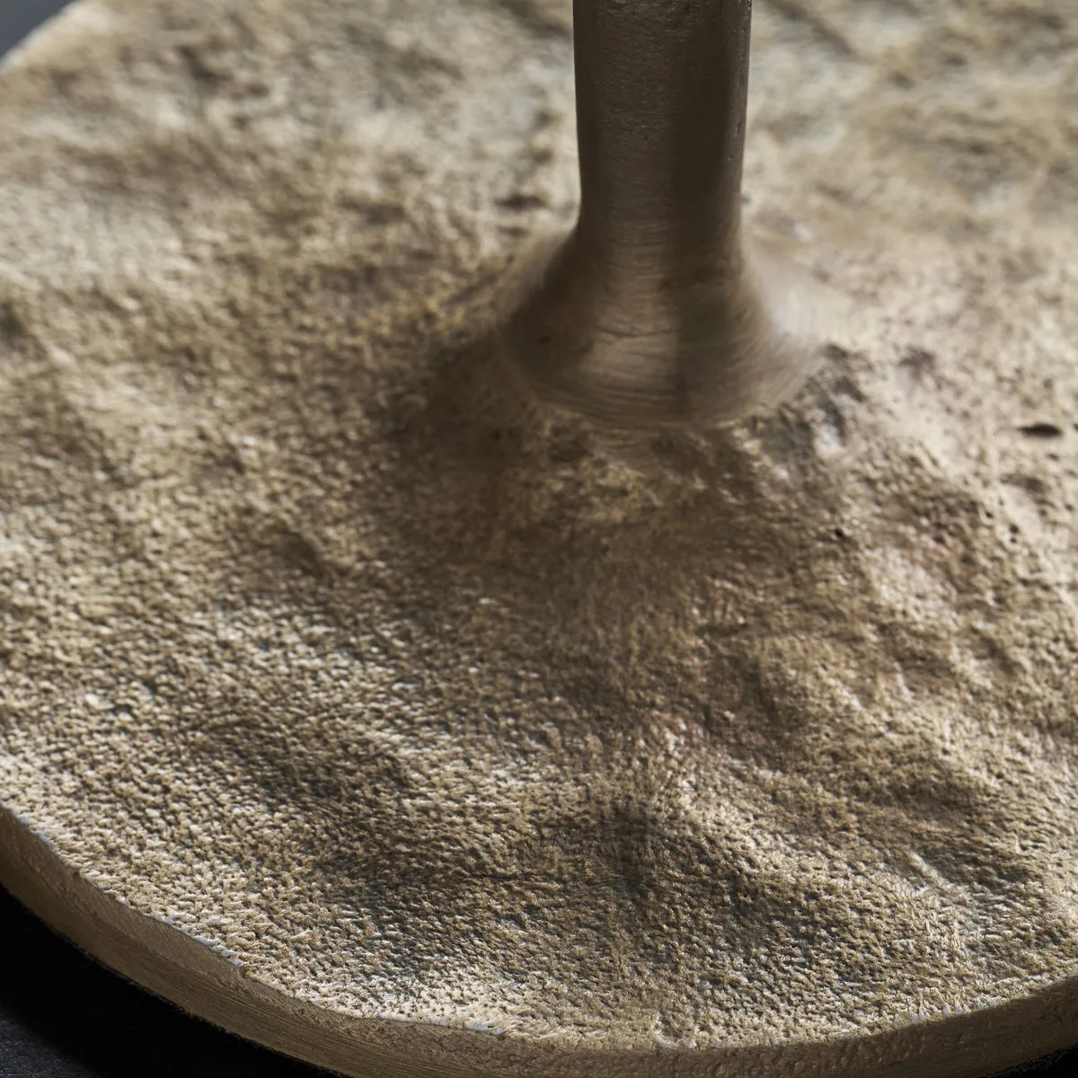 Stade kandelaar 29 cm, Antiek messing House Doctor