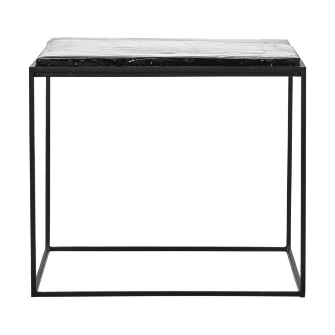 House Doctor Stak bijzettafel 43,5 cm Helder | Scandinavisch Interieur | Bijzettafels | Transparant
