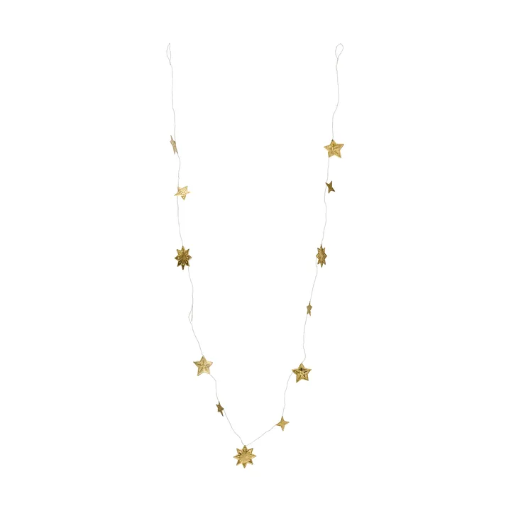 Stars slinger - Antiek messing, 200 cm - House Doctor