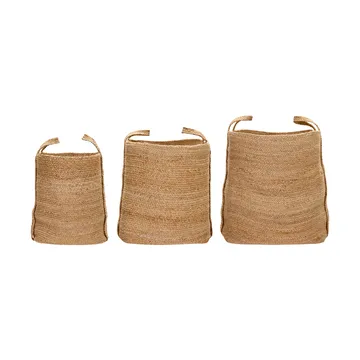 Stella opbergmand set 3 stuks - Natuur - House Doctor