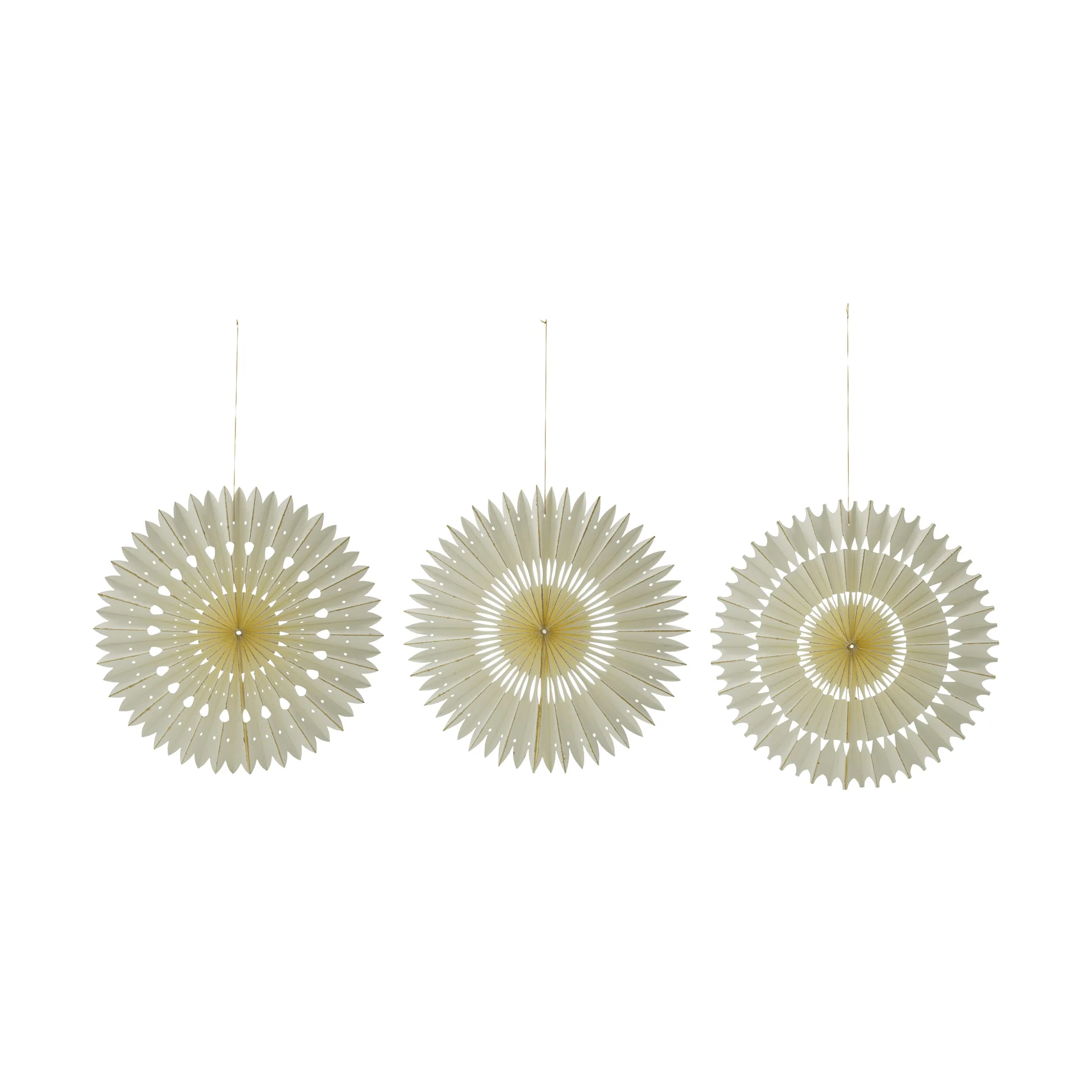 Stelle kersthangerset 3-delig, Off-white, Ø20 cm House Doctor