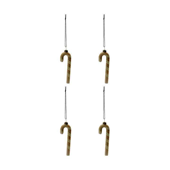 Stick kersthanger 4-pack - Goud - House Doctor