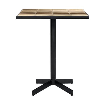 Stripe café tafel 62x62 cm - Dusty rose-beige - House Doctor