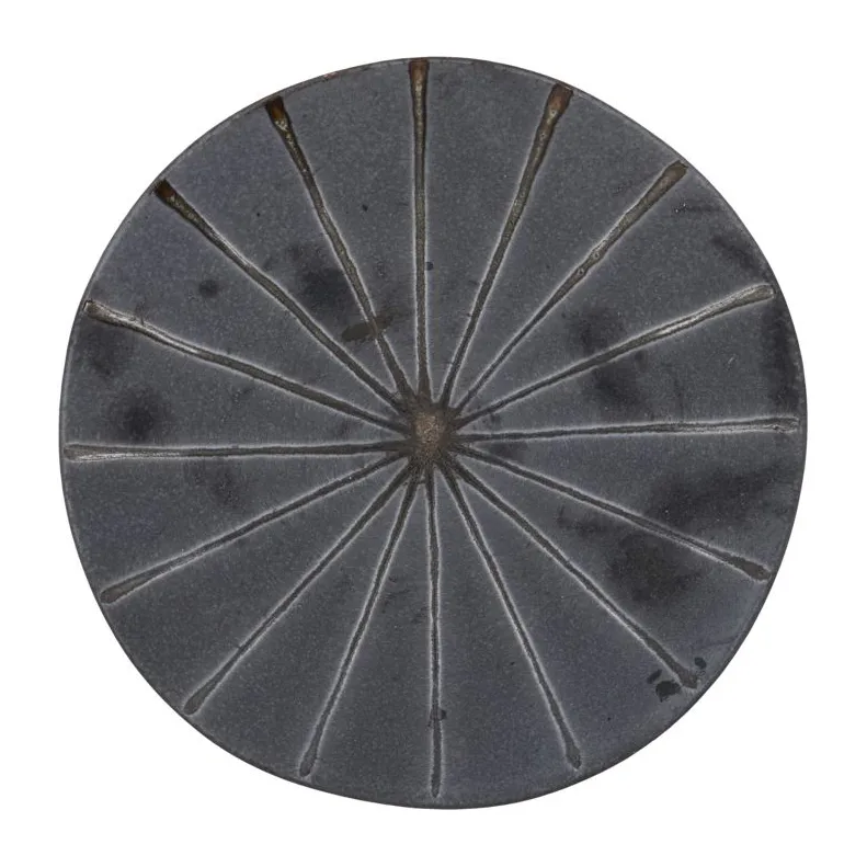 Suns bord Ø19,5 cm, Donkerbruin House Doctor