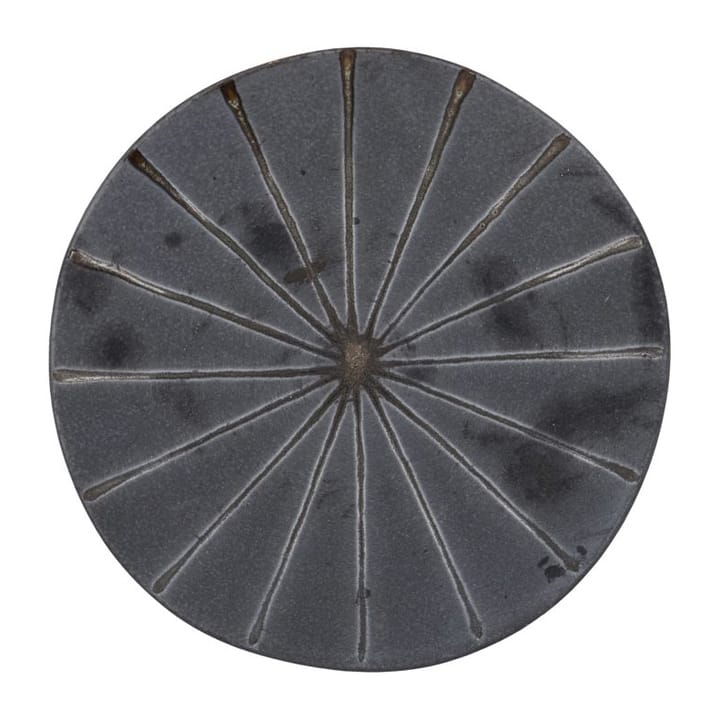 Suns bord Ø19,5 cm, Donkerbruin House Doctor