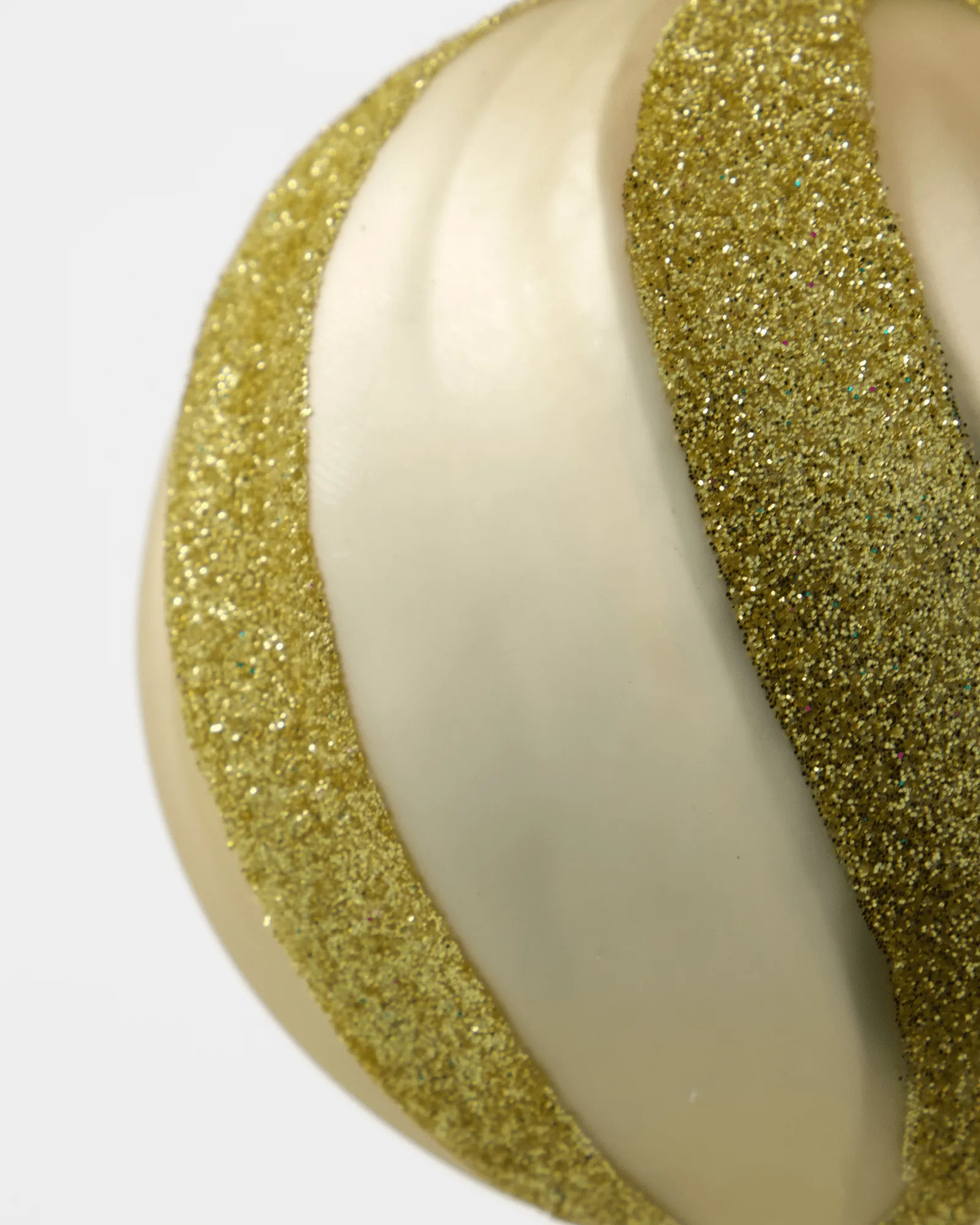 Swirl kerstbal 4-pack, Champagne-goud House Doctor