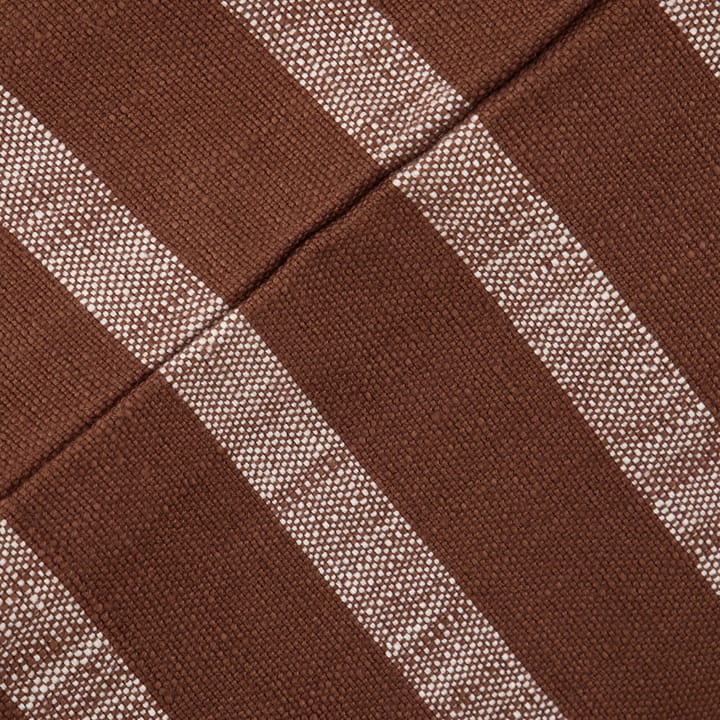 Thame kussenhoes gestreept 50x50 cm, Brown House Doctor