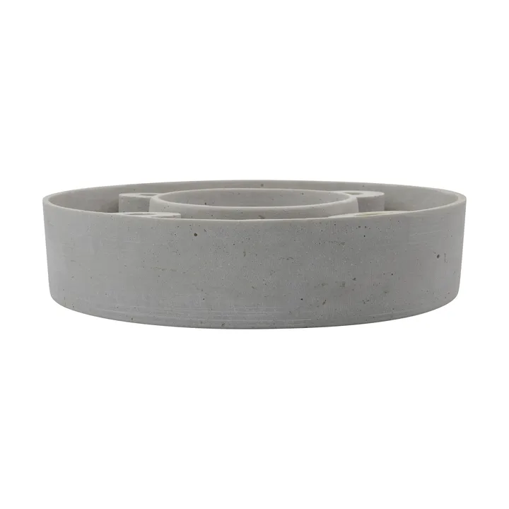 The Ring adventskandelaar Ø26 cm - Grey - House Doctor