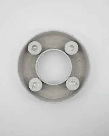 The Ring adventskandelaar Ø26 cm - Grey - House Doctor