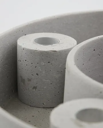 The Ring adventskandelaar Ø26 cm - Grey - House Doctor