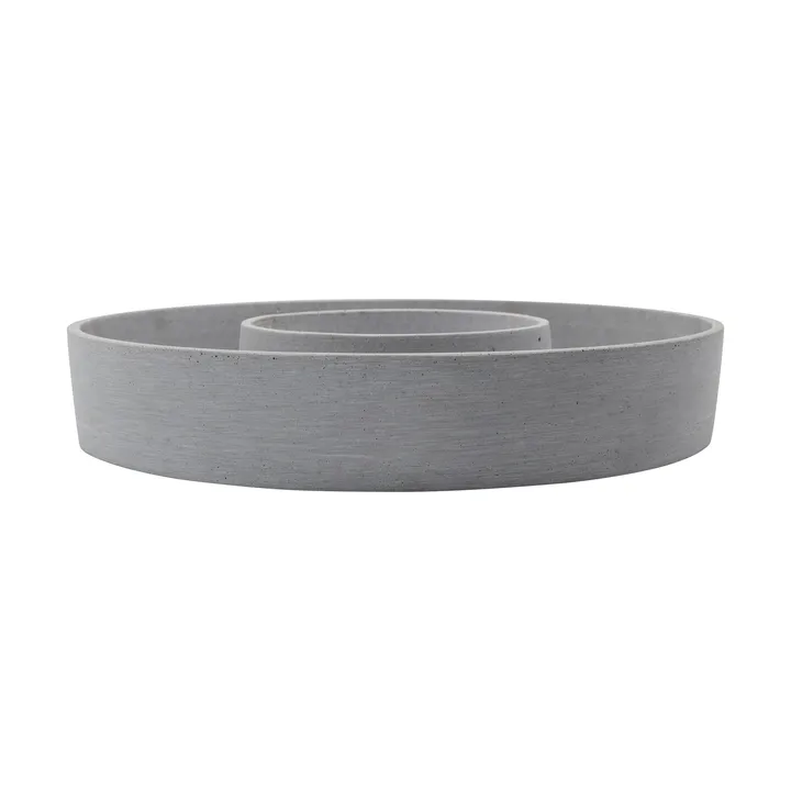 The Ring adventskandelaar - Beton - House Doctor