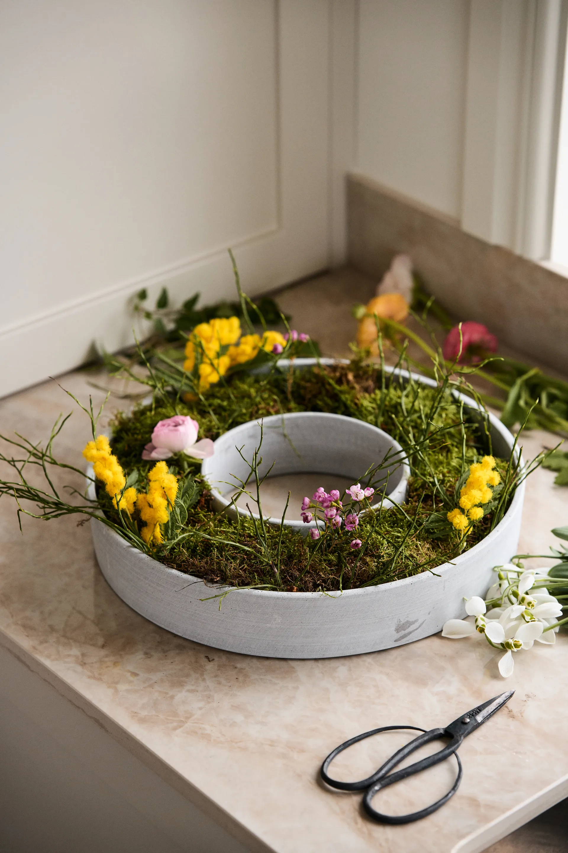 The Ring adventskandelaar, Beton House Doctor