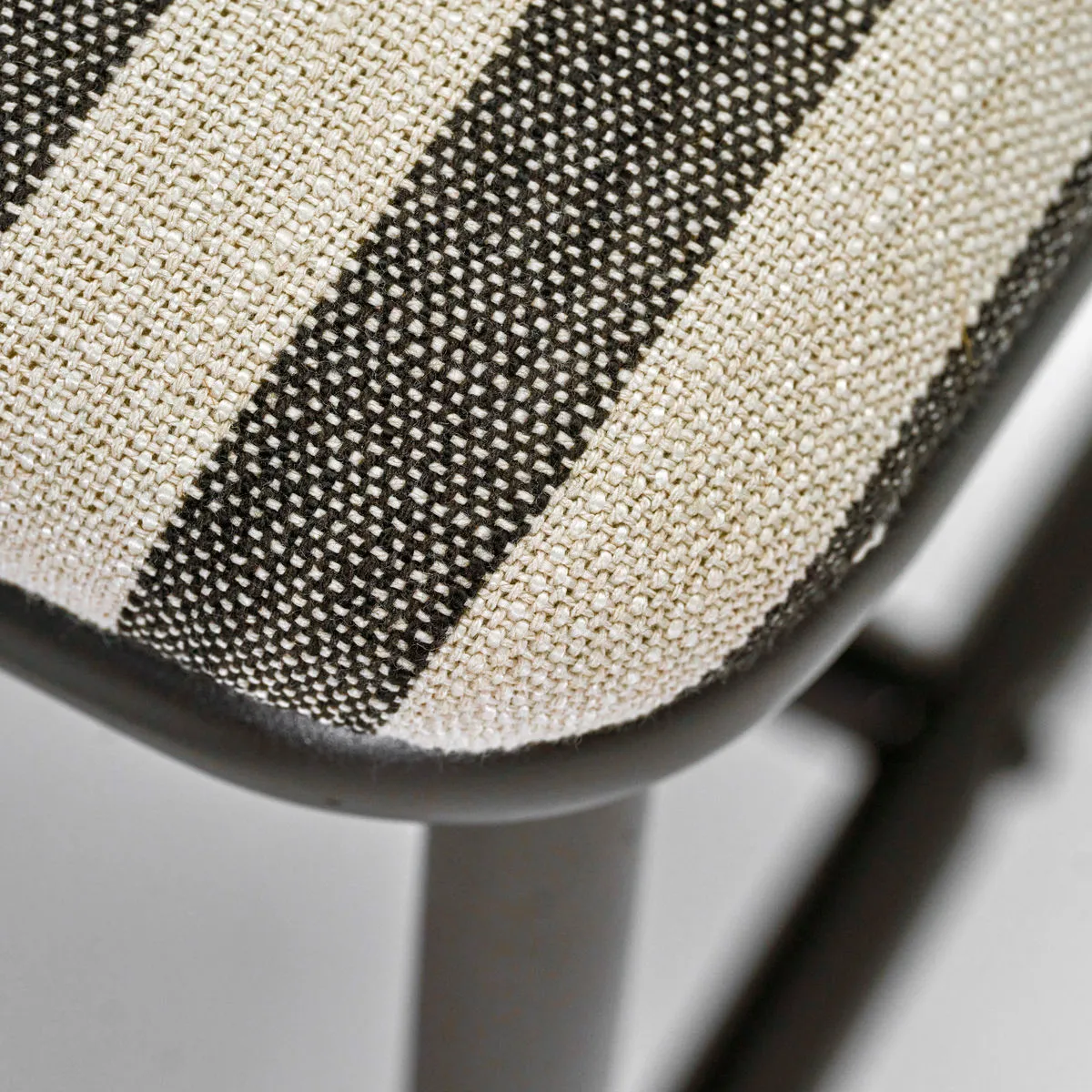 Toda kruk Ø38 cm, Zwart-Wit House Doctor