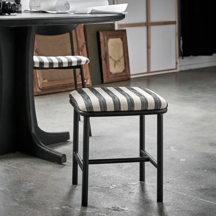 Toda kruk Ø38 cm, Zwart-Wit House Doctor