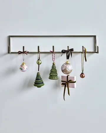 Tree kersthanger 2-delig - Groen - House Doctor