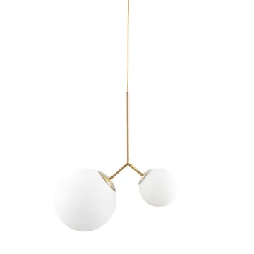 Twice hanglamp - opaalglas - House Doctor