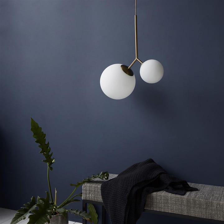 Twice hanglamp, opaalglas House Doctor