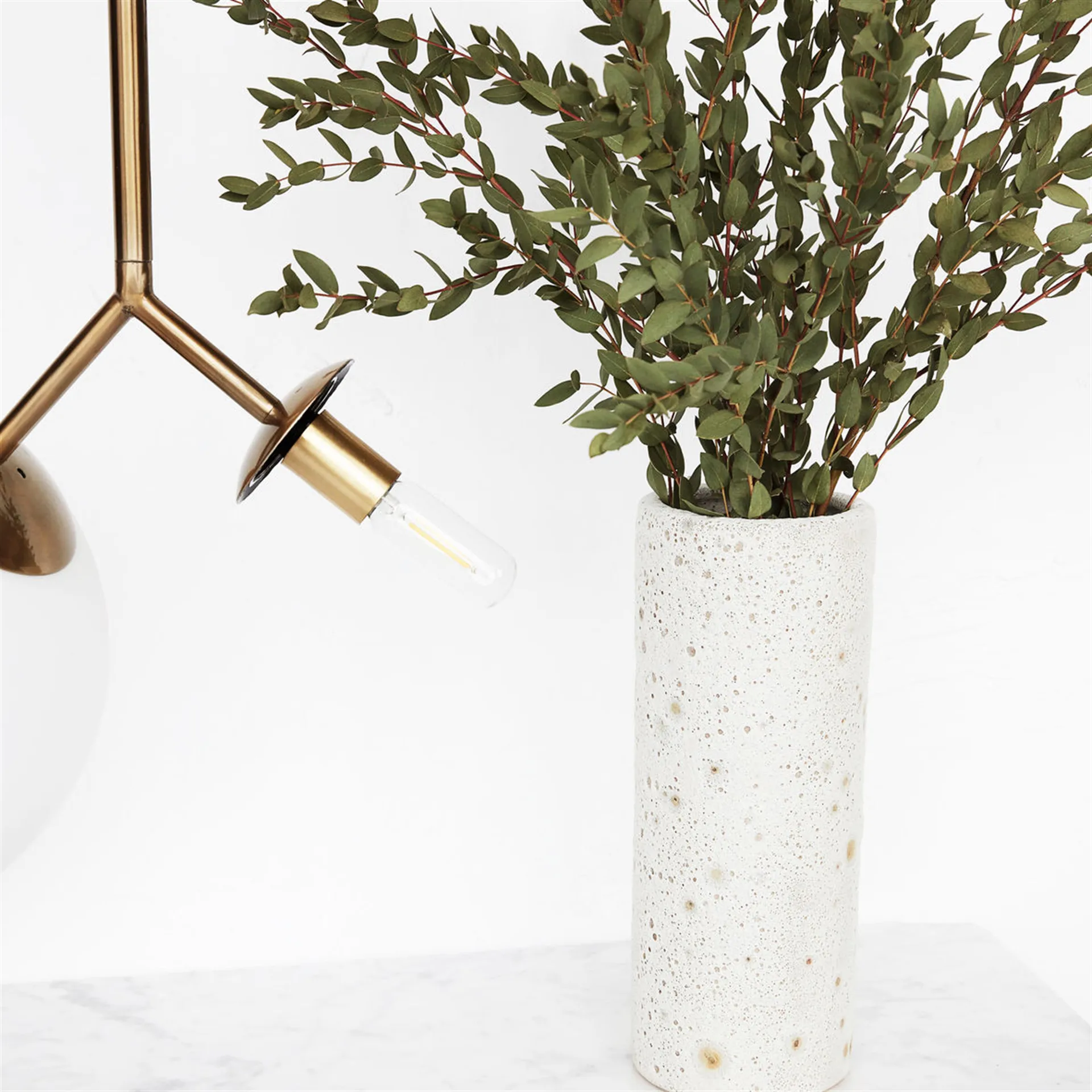 Twice hanglamp, opaalglas House Doctor