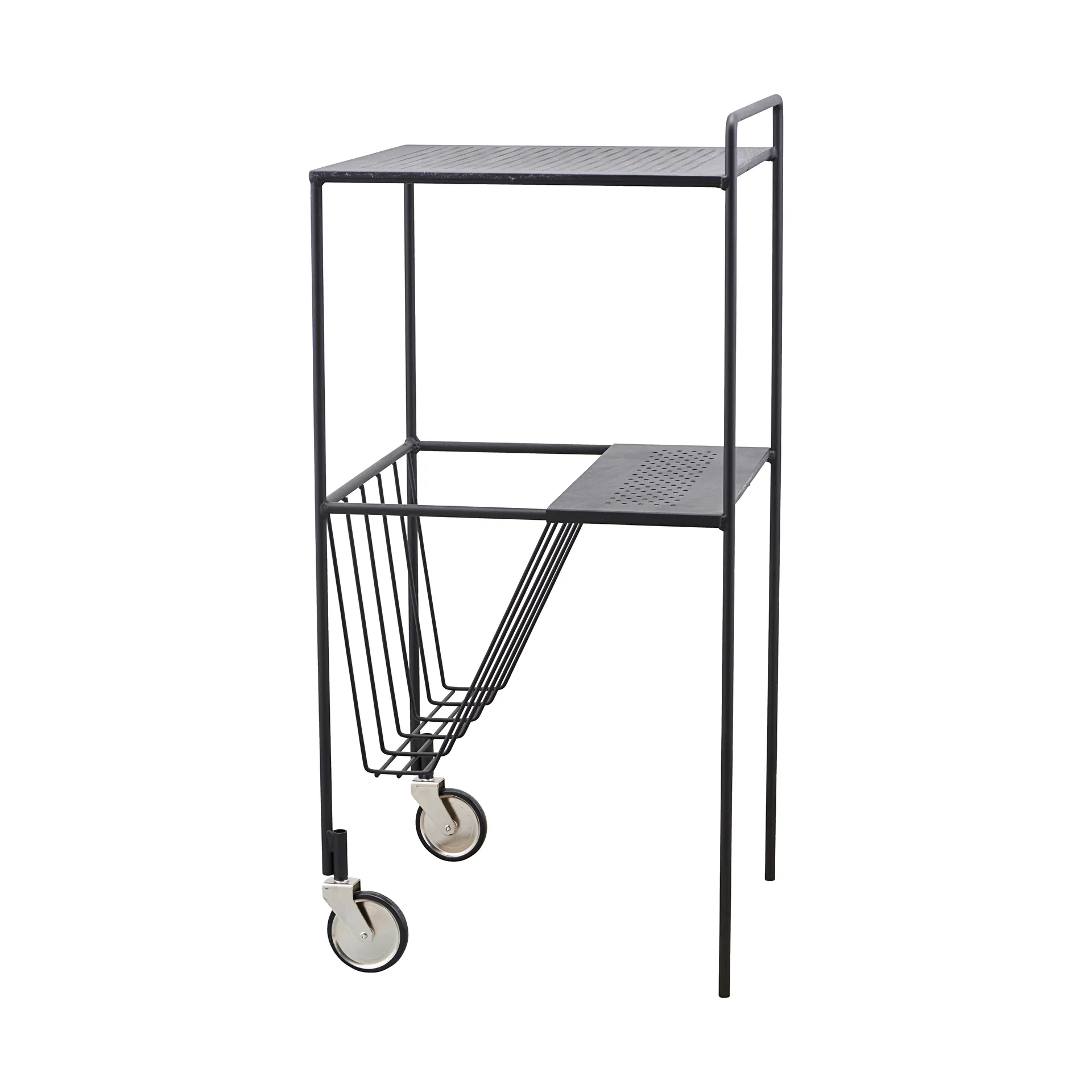 Use trolley met wielen, Zwart House Doctor