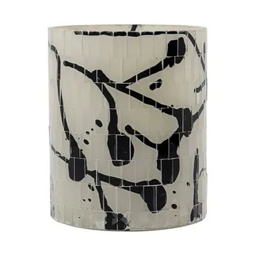 Vana waxinelichtjeshouder Ø10,5 cm - Zwart - House Doctor