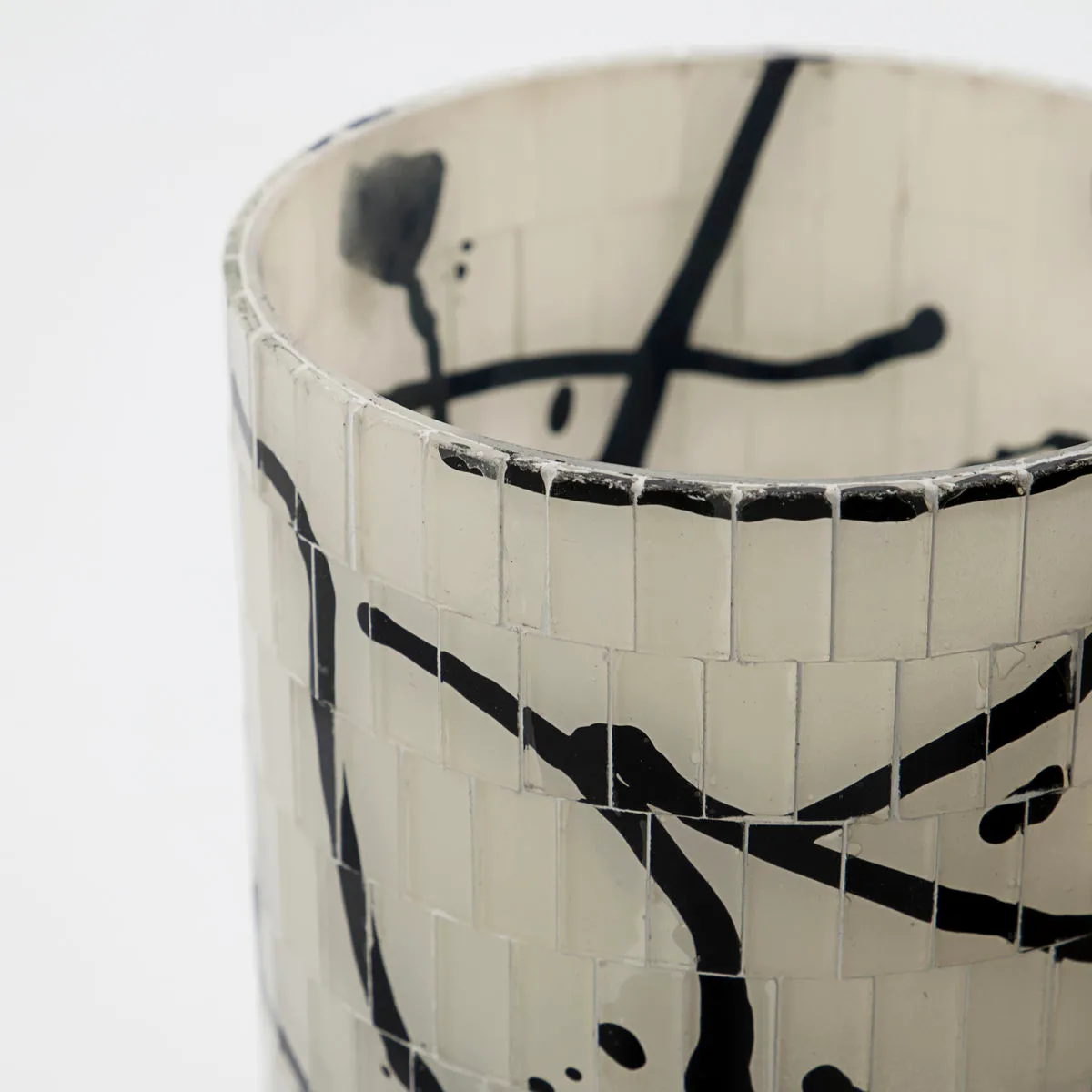 Vana waxinelichtjeshouder Ø10,5 cm, Zwart House Doctor