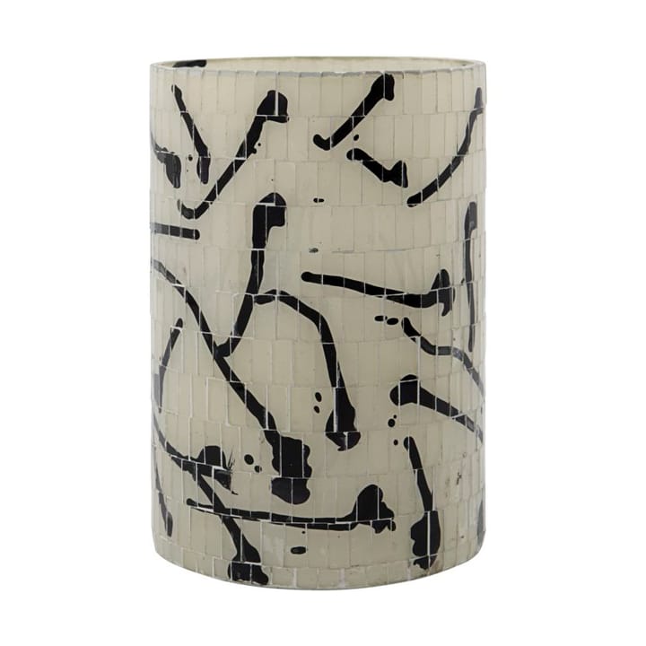 Vana waxinelichtjeshouder Ø13 cm - Zwart - House Doctor