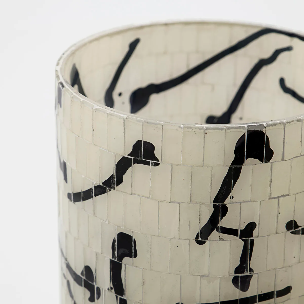 Vana waxinelichtjeshouder Ø13 cm, Zwart House Doctor