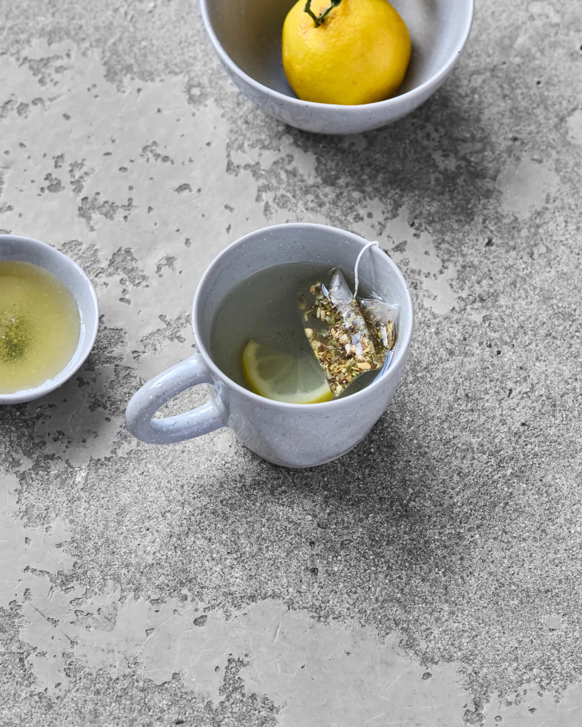 Vida mok 29 cl 4-pack, Lichtblauw House Doctor