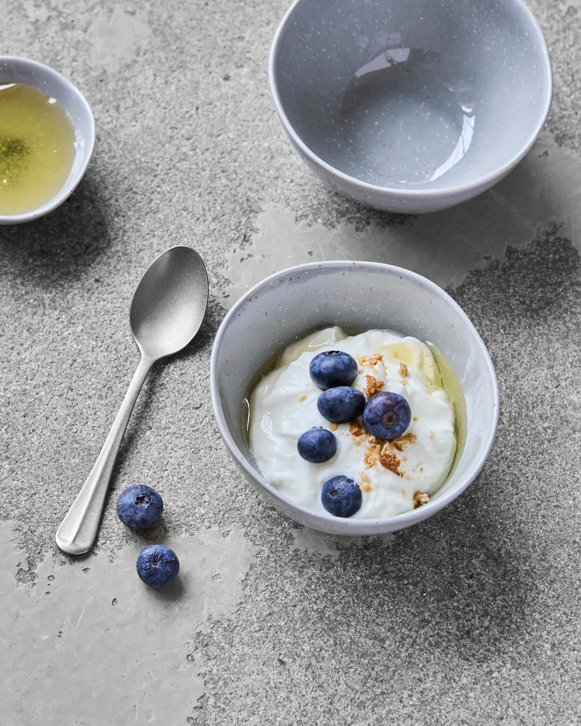 Vida schaal 33 cl 4-pack, Lichtblauw House Doctor